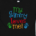 thumbnail image 4 of Inktastic My Gammy Loves Me Boys or Girls Baby T-Shirt, 4 of 5