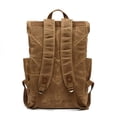 thumbnail image 2 of Waterproof retro backpack,Khaki, 2 of 2