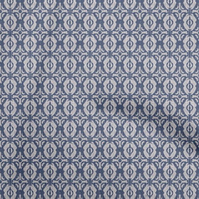 oneOone Rayon Blue Fabric Texture Fabric For Sewing Printed Craft Fabric By The Yard 56 Inch Wide