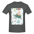 thumbnail image 4 of Bingfone Turtle And Sea Life Men'S Loose Fit Short-Sleeve Pocket T-Shirt, 4 of 7