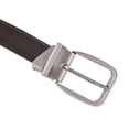 thumbnail image 3 of Hickok Cinturón Reversible Piel Genuina Hombre Dark-Mocca 34mm Vestir Casual, 3 of 5