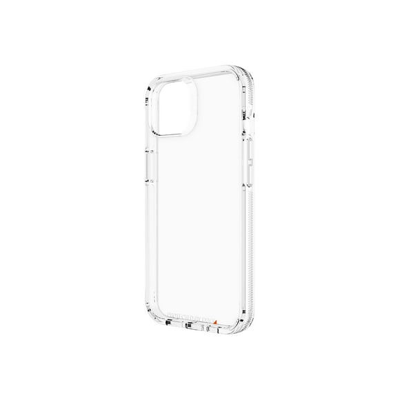 Gear4 Crystal Palace - Back cover for cell phone - polycarbonate, D3O, thermoplastic polyurethane (TPU), RepelFlex coating - clear - for Apple iPhone 13