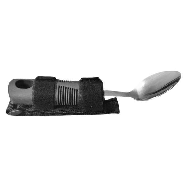 Juego de tenedor y cuchara de cocina flexible Temblores Lavanda Vajilla auxiliar especial para