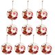 thumbnail image 1 of Adornos navideños Tarjeta colgante de madera de Navidad Decoración de árbol de Navidad de madera de doble cara Wmkox8yii gf9131, 1 of 8