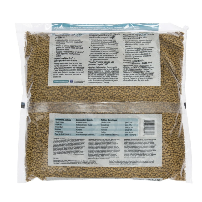 Wardley pond clearance pellets