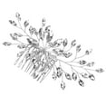 thumbnail image 2 of Wedding Headpiece Rhinestone Hair Comb Prom Hair Piece Bride Bridesmaid Hair Accessory, 2 of 6