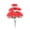 B, variant on 6Head Artificial Chrysanthemum Bouquet, Faux Memorial Flowers for Cemetery Grave Tomb Sweeping Decoration, Multicolor