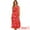 Hot Pink, variant on DARING DIVA Floral Midi One Shoulder Sleeveless Boho Dress XS Hot Pink