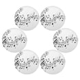 thumbnail image 3 of IAUYY Set of 6 Round Placemats for Dining Tables Heat-Resistant and Wear-Resistant DIY Printing Design Table Placemats，Applicable for Christmas Floating Musical Notation Elements, 3 of 7