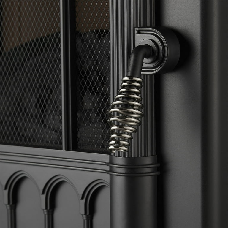 Mainstays 1500w 2-Setting 3D Electric Stove Heater with Life-like Flame,  Black - Walmart.com