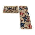 thumbnail image 2 of Patriotic 4th Of July Doormat Set USA Flag Star Non Slide Welcome Mat For Independence Day Front Door Entryway Decor, 2 of 6