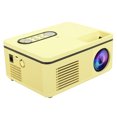 thumbnail image 4 of Projector Mini LED Portable 1080P HDMI MultiFunction Home Theater S361 (Yellow ), 4 of 10