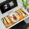 thumbnail image 3 of Welcome Fall Doberman Pinscher Strolling Through the Autumn Maple Forest Desk Mat Full Keyboard Mouse Pad Doberman Dog Lover Gifts Large Mousepad - 12012, 3 of 5