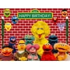 Sesame Street Backdrop | Brick Wall Background | 1st Birthday | Party Supplies | Banner | Girl | Boy | Photography