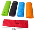 thumbnail image 3 of BESEW7 Silicone Hot Pads Set of 3 for Kitchen Cast Iron Handle Cover Anti Scald Pot Handle Covers Heat Resistant Pot Holders for Skillets Safe, 3 of 6
