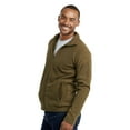 thumbnail image 2 of SLM Mens Polar Fleece Long Sleeve Full Zipper Zip Up Jacket Winter Turtleneck, 2 of 4