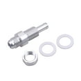 thumbnail image 1 of 8AN Male Flare Bulkhead To 38 Hose Barb Fuel Tank Fitting, 1 of 7