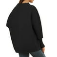 thumbnail image 1 of Pull Ample Décontracté pour Femmes, Couleur Unie, Manches Longues, Col Roulé, Pull Ample, 1 of 7