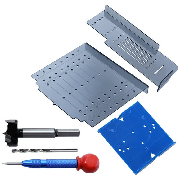 Summer Savings! Gspmoly Handle Punch Locator Closet Door Drawer Handle Hole Marker Ruler Woodworking Furniture Installation Summer Savings