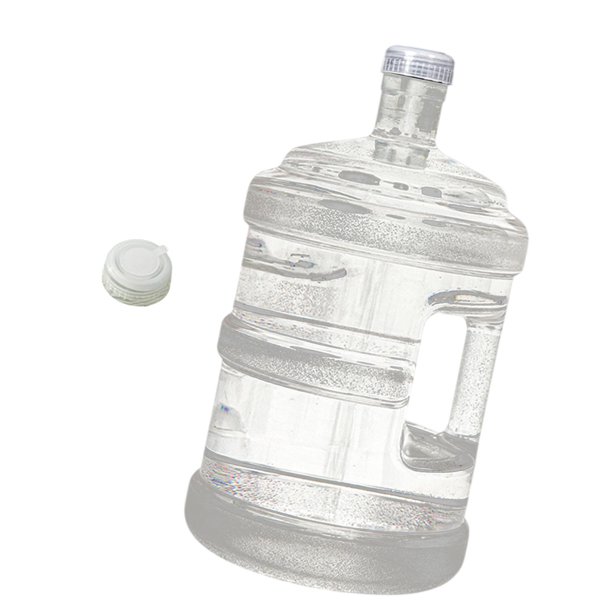 Botella de dispensador de agua multifunción transparente de contenedores de agua, con tapa y mango para picnic de emergencia al aire 189l