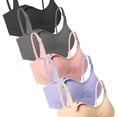 thumbnail image 1 of PENGX 5pcs ComfyPlus Maternity Nursing Bras - Supportive Breastfeeding Bras for Daily Comfort with Lace  High Stretch  and Open Front Button - Perfect for Pregnant and Breastfeeding Mothe, 1 of 7