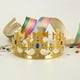 thumbnail image 4 of 2 piezas de cumpleaños tiara princesa príncipe sombreros de corona fiesta infantil favores suministros decoración (cruz), 4 of 6