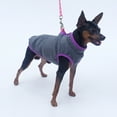 thumbnail image 4 of Ropa para mascotas, ropa para perros, cuello alto, tapeta de terciopelo (sin mangas), forro polar ligero, 4 of 6