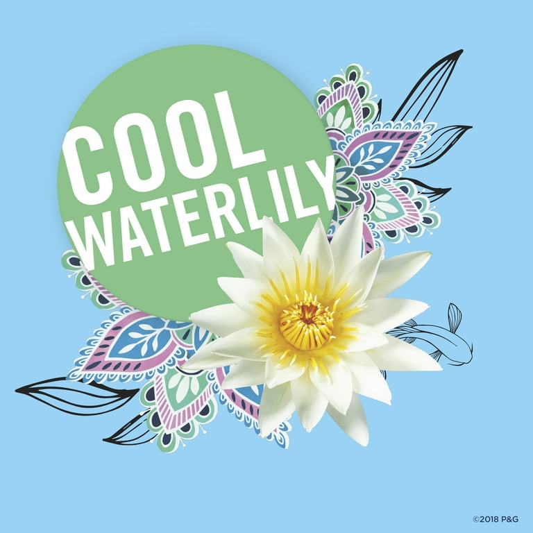 Secret Cleansing Wipes Cool Waterlily Scent, 15 Count - Walmart.com