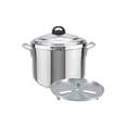 thumbnail image 1 of Vaporera / olla de 06 Litros PRODOM de Aluminio Triple Fuerte Ideal para cocinar, 1 of 4