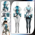 thumbnail image 2 of Disfraz de fantasía de Eve Stellar Blade para mujer adulta, mono, capa, traje de juego de rol, traje de carnaval de Halloween para mujer, 2 of 5