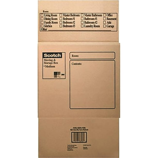 Moving Storage Boxes Size In 18 X 18 X 24 Walmart Com Walmart Com