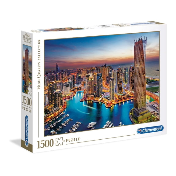 Clementoni Puzzle Bubai Marina 1500 Pieces 31814