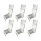 thumbnail image 3 of 6 soportes para postes en T, soportes de montaje para postes en T, soporte de esquina vertical fácil de instalar para instalación de cercas de cajas, 3 of 8