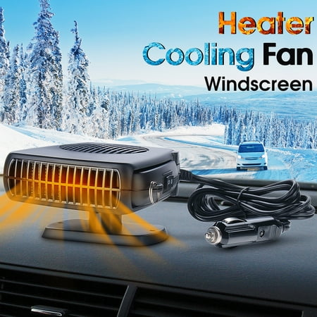 12v 150w Dc 2 Mode Portable Car Heater Cooler Fan Window Defogging