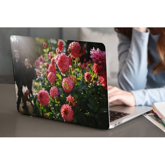 KSK KAISHEK for MacBook Pro 16" Case 2020-2019 Released Model A2141, Plastic Hard Protective Shell Case Cover + Black Keyboard Cover, Flower 0732