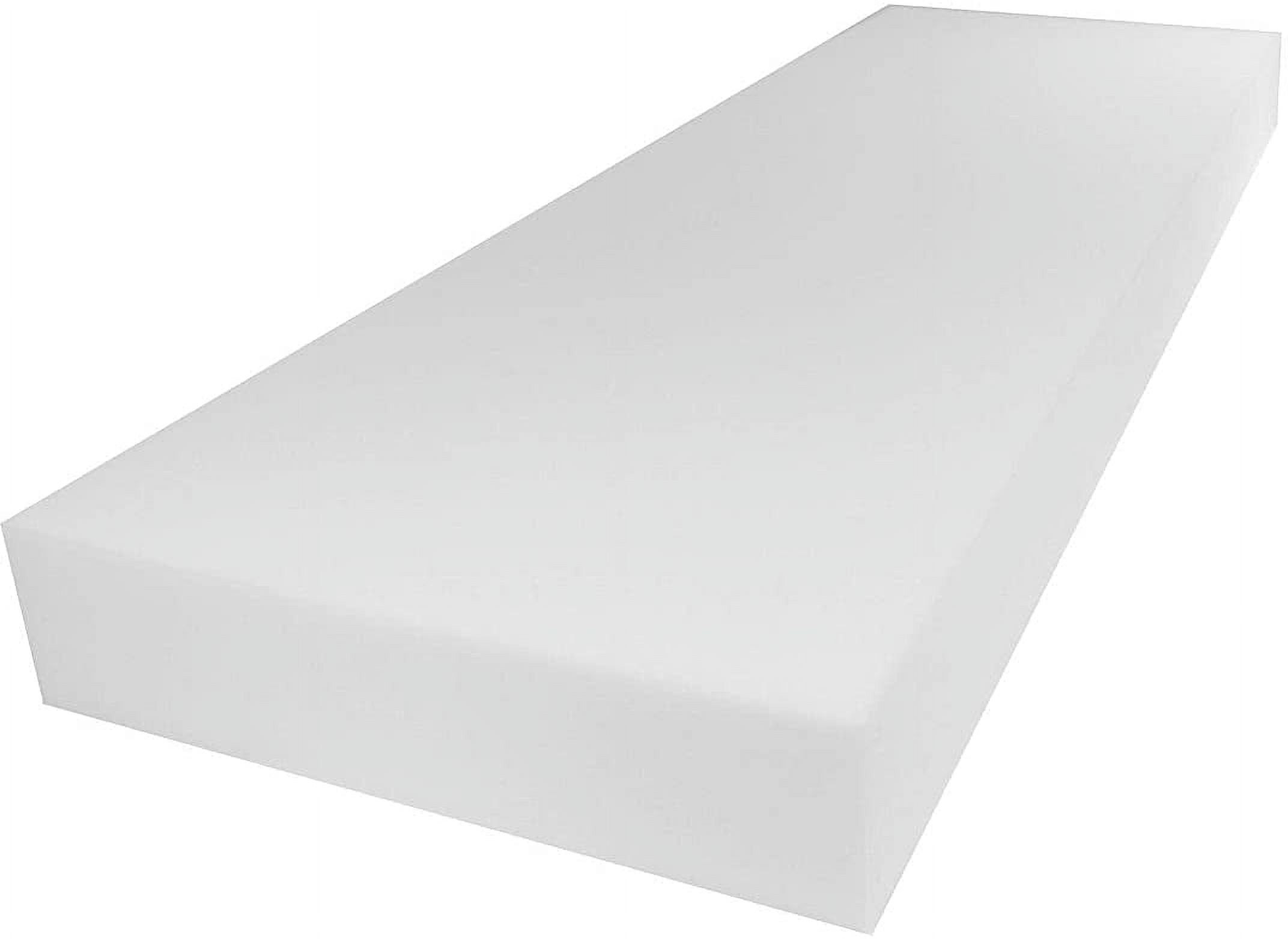 Upholstery Foam Cushion High Density (Seat Replacement, Upholstery Sheet, Foam Padding), 5" H x 24" W x 72" L