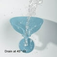 thumbnail image 4 of LCXmlly Dress Up Props Wallmounted Dish Draining Rack PunchFree Installation Leaf Shape Design, 4 of 6