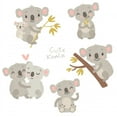 thumbnail image 2 of Adorable Koalas Wall Decal Sticker Set Wallmonkeys Peel and Stick Graphics (18 in W x 18 in H) WM502887, 2 of 4