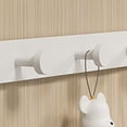 thumbnail image 5 of Door Hook Hanger Over Door Hooks Door Hanger Hook Rack Behind The Door Hanger Door Hooks Organizer Door Hook Hanger Punch Free Seamless Long Arm Quiet Aluminum Over Door Hooks For, 5 of 5