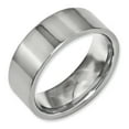 thumbnail image 5 of Titanium Flat 8mm Polished Band, 5 of 11