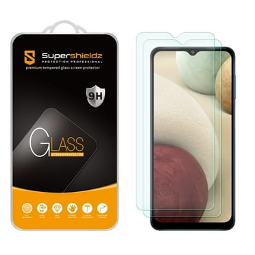 (2-Pack) Supershieldz Designed for Samsung Galaxy A13 LTE / Galaxy A13 5G / Galaxy A12 Tempered Glass Screen Protector, Anti-Scratch, Bubble Free