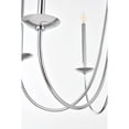 thumbnail image 6 of Living District Cohen 36 inch chandelier in Chrome, 6 of 9
