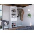 thumbnail image 2 of TUHOME Manchester 150 Closet System  Engineered Wood Closet Systems in  White, 2 of 9