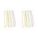 thumbnail image 4 of Sonducket 4 piezas collar de disfraces estilo bohemio pulseras de cuentas colorida decoración bohemia rebordear cadena de mano joyería collar Collar 2piezas, 4 of 6