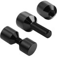 thumbnail image 3 of 1-1/8" Convenient Two Hole Pin Set 6061 Aluminum Construction 2 Hole Flange Alignment Pin Anodized Black Oxide Finish, 3 of 6