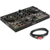 Hercules Inpulse 200 Portable USB DJ Controller with Beatmatch Guide, Academy and full software DJUCED included