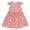 Red, variant on Dresses for Girls Ruffles Sleeve Cute Prints Summer Casual Kids Flowy Play Dress Red Size 11