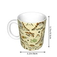 thumbnail image 2 of Disketp Cartoon Dinosaurs Large Coffee Mug with Handle Tea Cup Novelty Coffee Cup for Men Women Office Work, 2 of 6