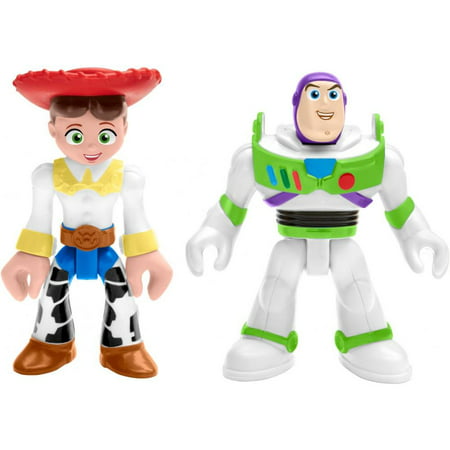 Imaginext Disney Pixar Toy Story Buzz & Jessie Character Figures