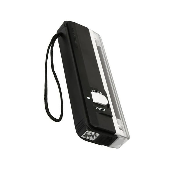 Detector de dinero Advancent Luz de detección de billetes falsos antorcha lámpara de comprobación de seguridad